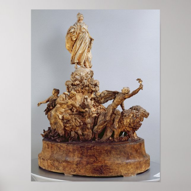 Póster Estudio para el triunfo de la República (Frente)