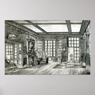 Póster Estudio para James Tissot Esquire