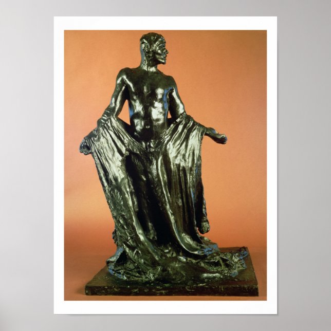 Póster Estudio para Jean de Fiennes, de Burghers of Ca (Frente)