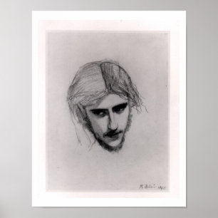 Póster Estudio para la cabeza de Fernando para 'Fernando