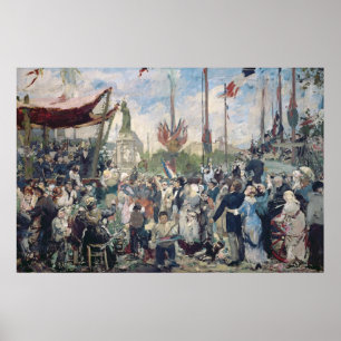 Póster Estudio para "Le 14 Juillet 1880", 1880-84