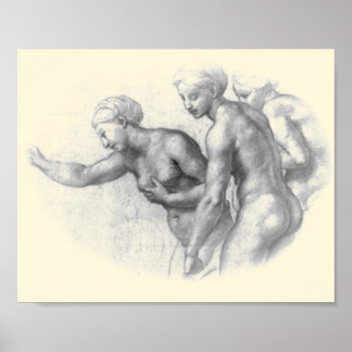 Póster Estudio para los 3 grados - poster de Raphael