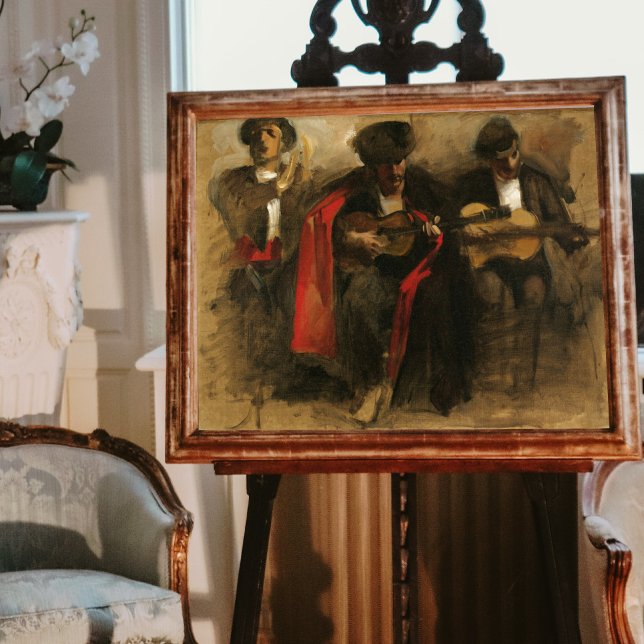 Póster Estudio para músicos sentados, Sargent (Subido por el creador)