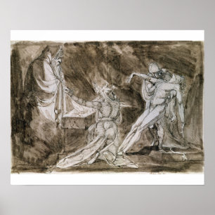 Póster Estudio para "Saul y la bruja del enemigo"