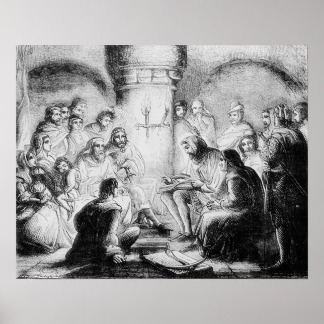 Póster Estudio secreto de la Biblia de Wycliffe (Frente)