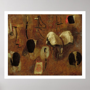 Póster Estudios de avíos militares: un estudio para el