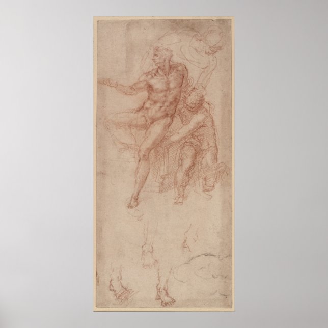 Póster Estudios de la Figura (Frente)
