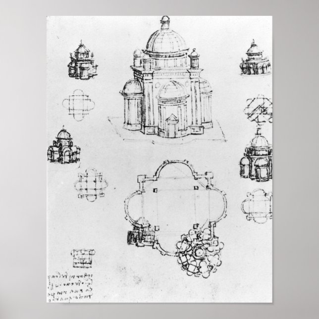 Póster Estudios para la construcción de un plan centraliz (Frente)