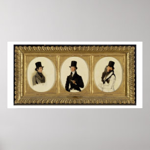 Póster Estudios para los retratos de Lord Eglinton, Lord