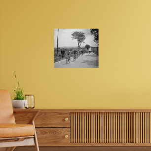 Póster Etapa 1 del Tour de Francia Francois Faillu Lidera
