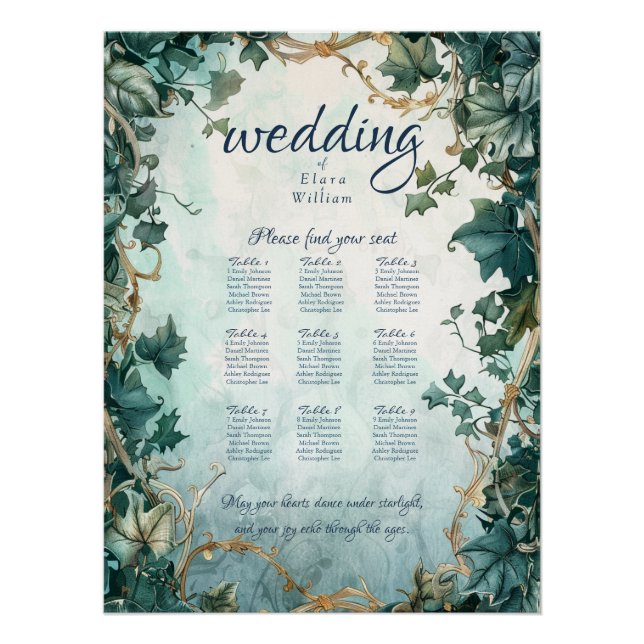 Póster Eternal Grace Elven Boda (Anverso)