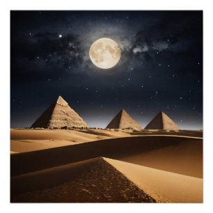 Póster Eternidad Bajo la Luna