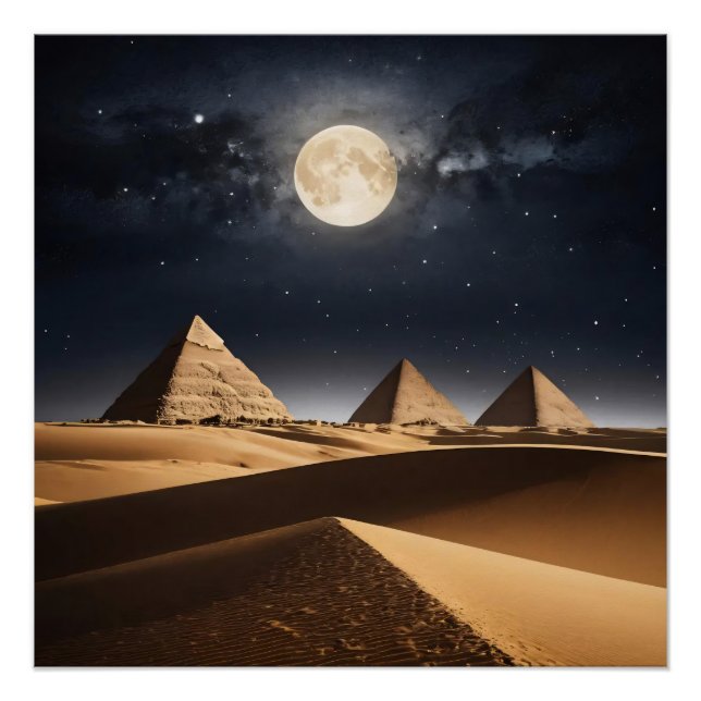 Póster Eternidad Bajo la Luna (Anverso)