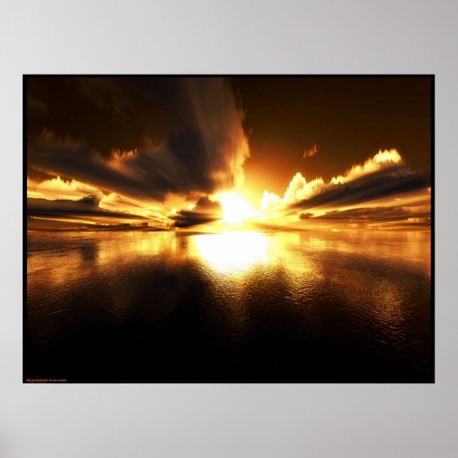 Póster Eterno de la noche (Frente)