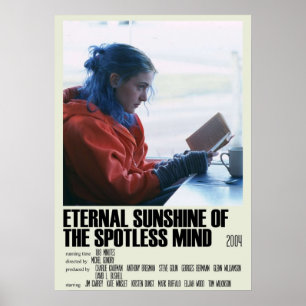 Póster Eterno Sunshine de la alternativa de la mente sin
