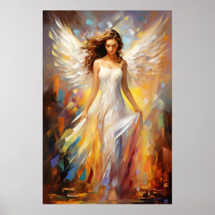 Póster Ethereal Angel Art Poster