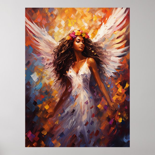 Póster Ethereal Angel Art Poster (Frente)