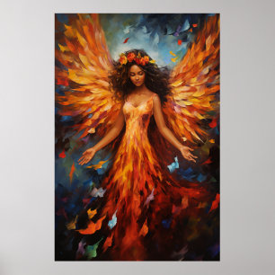 Póster Ethereal Angel Art Poster