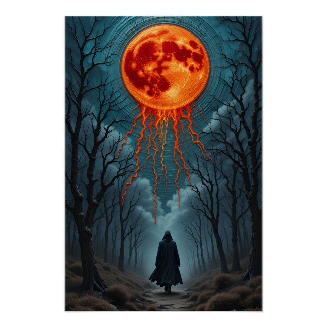 Póster Ethereal Embroidered Dusk (Anverso)