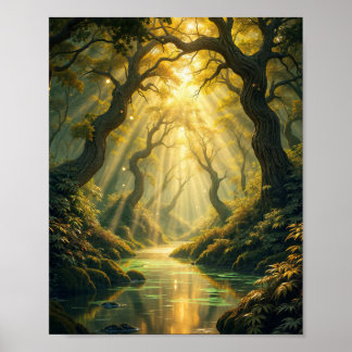 Póster Ethereal Glade