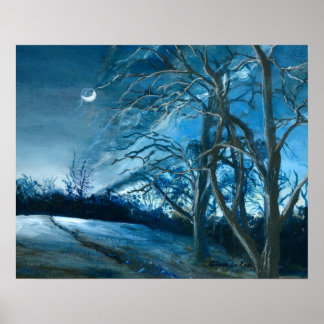 Póster Ethereal Louisiana Night