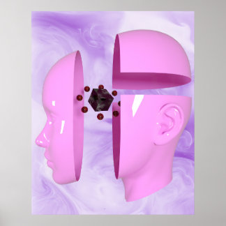 Póster Ethereal Mind, Massive Consciousness