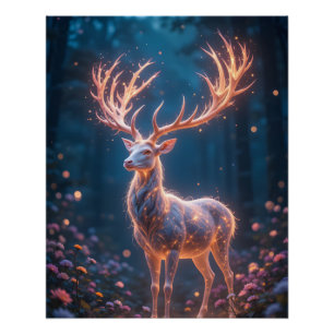 Póster Ethereal Spirit Stag