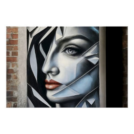 Póster Ethereal Visage