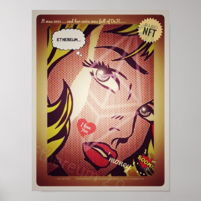 Póster "Ethereum Chica" 2021 (Frente)