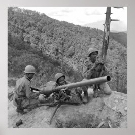 Póster Ethiopians del ejército de la O.N.U