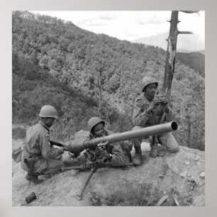 Póster Ethiopians del ejército de la O.N.U