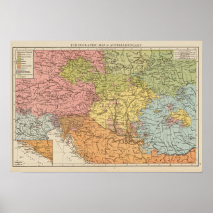 Póster Ethnog Austria Hungría