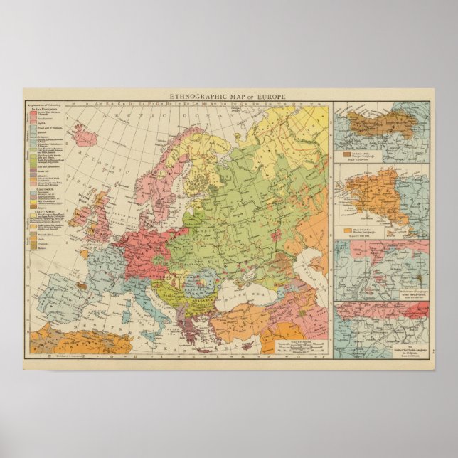 Póster Ethnographic Europe (Frente)