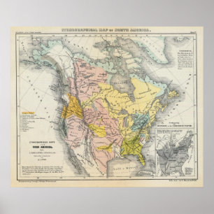 Póster Ethnographs de Norteamérica