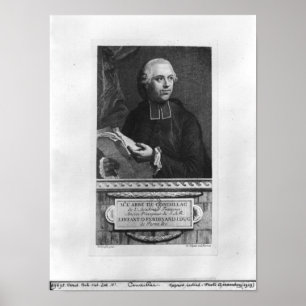 Póster Etienne Bonnot de Condillac