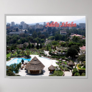 Póster Etiopía - Addis Abeba -