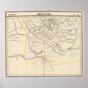 Póster Etiopía, África 32