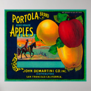 Póster Etiqueta de canal de Apple Portola