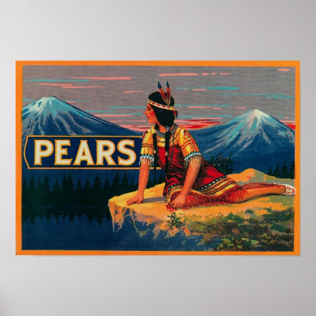 Póster Etiqueta de canal de cotizaciones (Frente)