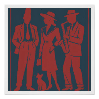 Póster Etiqueta de regalo zazosa