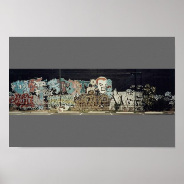 Póster Etiquetas de chat (Frente)