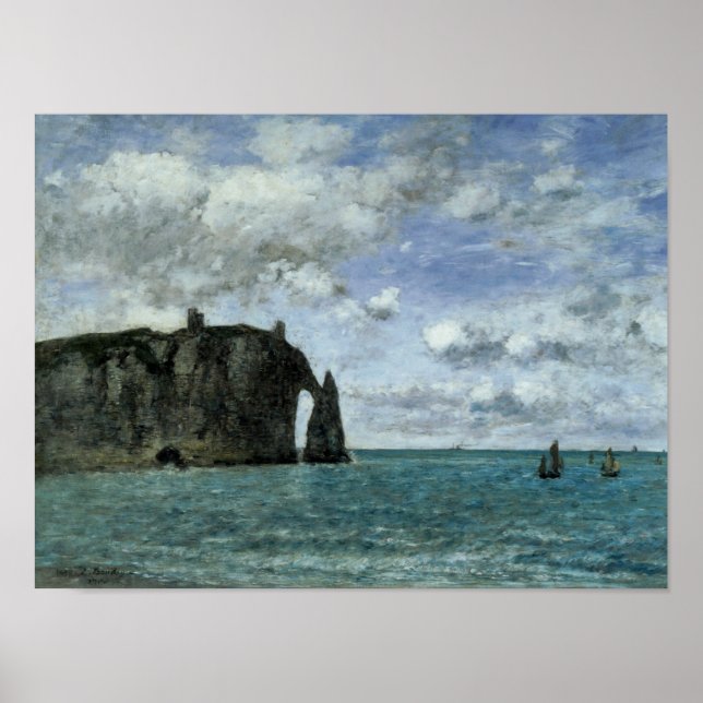 Póster Etretat, la Puerta de Aval (Frente)