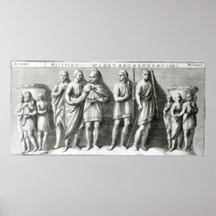 Póster Etruscan Sarcophagus