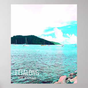 Póster Ettalong Costa Central NSW Australia