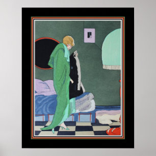 Póster Ettore Tito Pochoir Art Deco