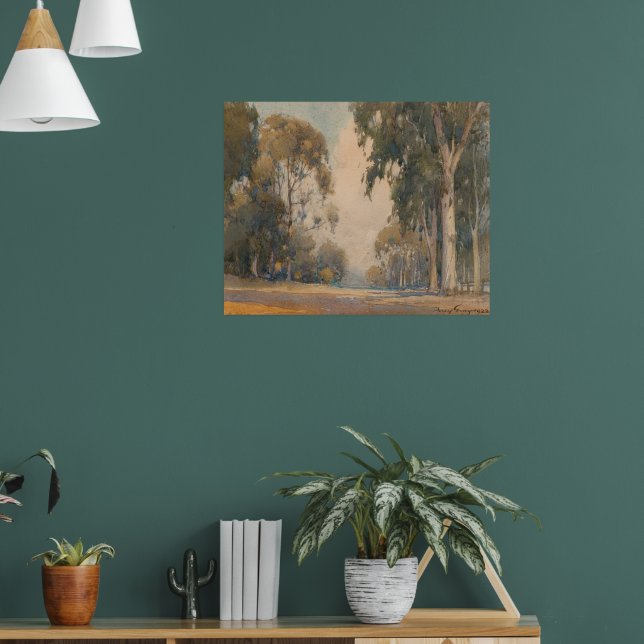 Póster Eucalyptus (1922) - Agua Delicada Botánica (Salón 1)