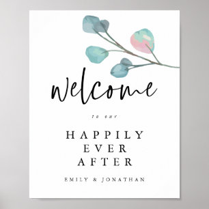 Póster Eucalyptus Bienvenidos a la Historia de la Felicid