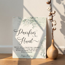 Póster Eucalyptus deja el juego de la caza del pacificado