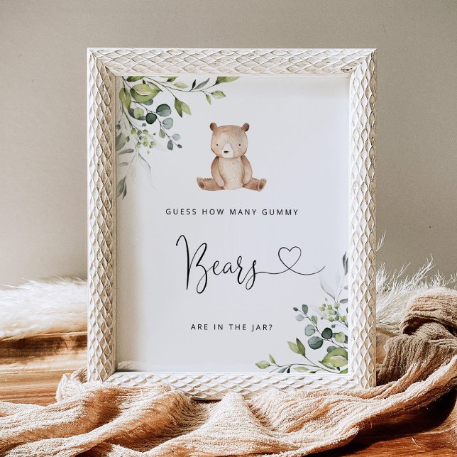 Póster Eucalyptus pequeño oso adivina cuántos osos gommy (Subido por el creador)