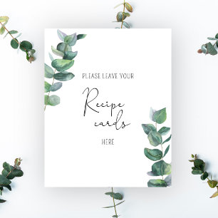 Póster Eucalyptus - poster de tu receta